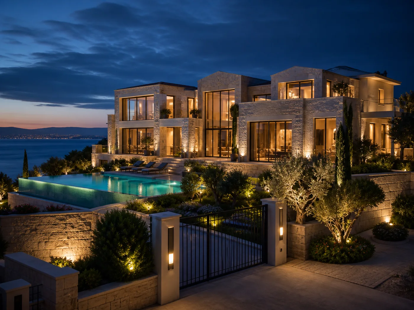 Verified ultra-luxury waterfront villa